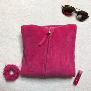 Lilly Pulitzer Size S - Velour Pink Hooded jacket
